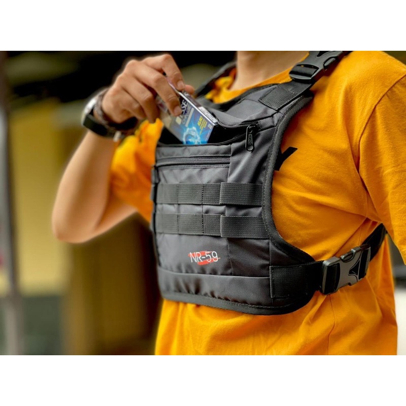 CHEST RIG BAG ORIGINAL NR-59 / TAS DADA ORIGINAL NR-59 V09 BLACK EDITION