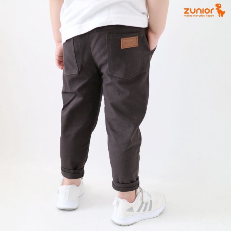 Chino Anak Premium Zunior Abu Tua 1-9 Tahun