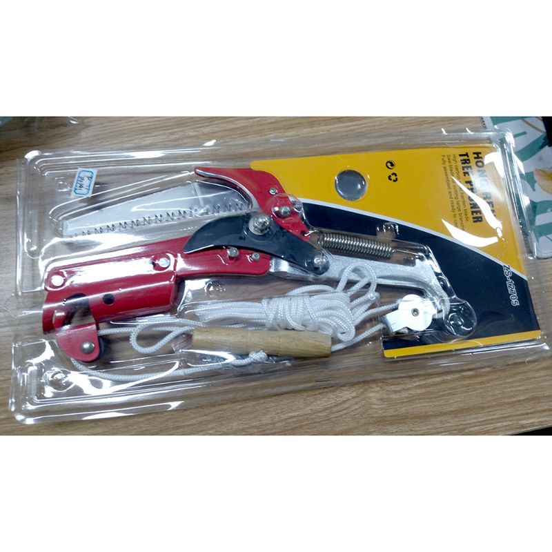 Gergaji Pemotong Ranting Pohon Tinggi High Pruning Scissor Saw Tool