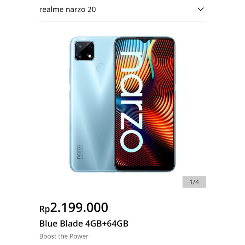Realme Narzo 20