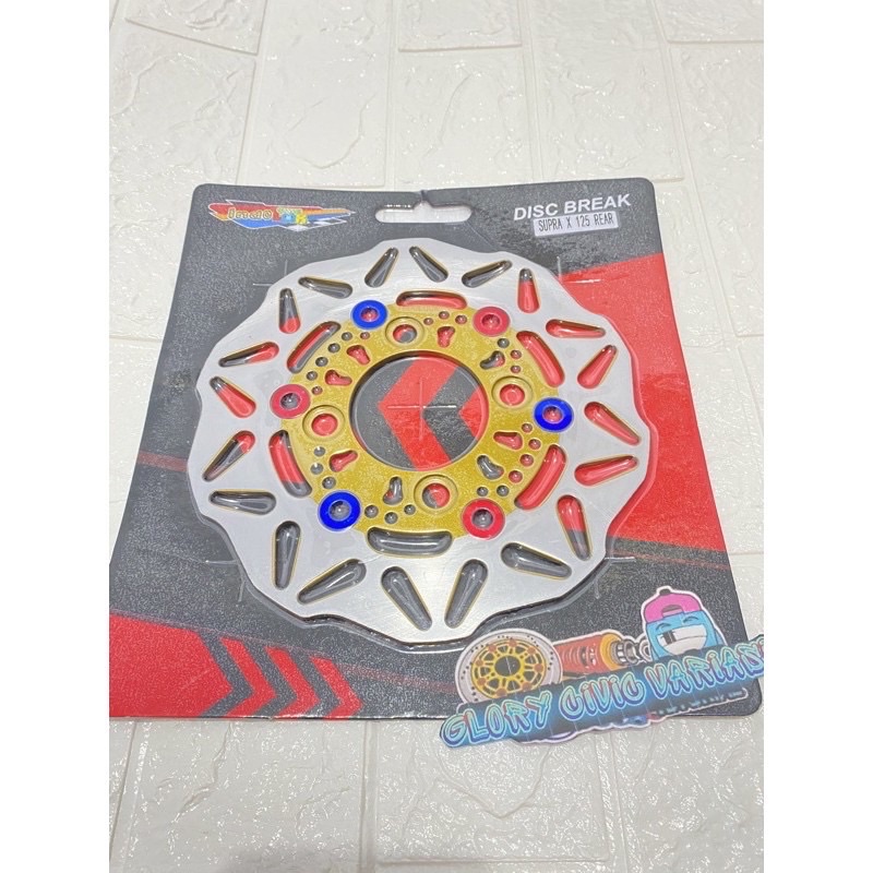 PIRINGAN CAKRAM BELAKANG STANDAR VARIASI SUPRA X 125 BLADE 125 BLADE NEW CS1 PNP