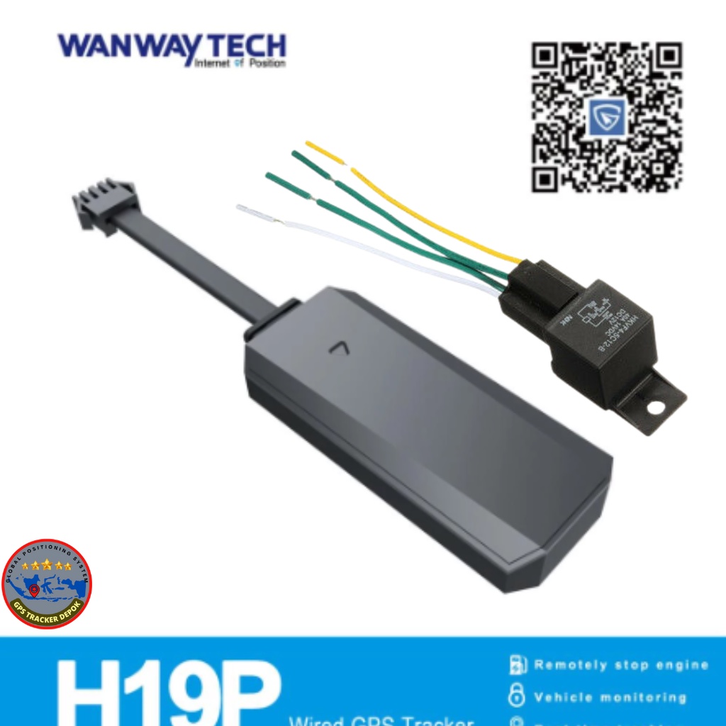 WanwayTrack H19P: Solusi GPS Tracker Terbaik untuk Kendaraan dan Aset Anda GARANSI 1 TAHUN