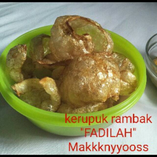 

Kerupuk kulit asli