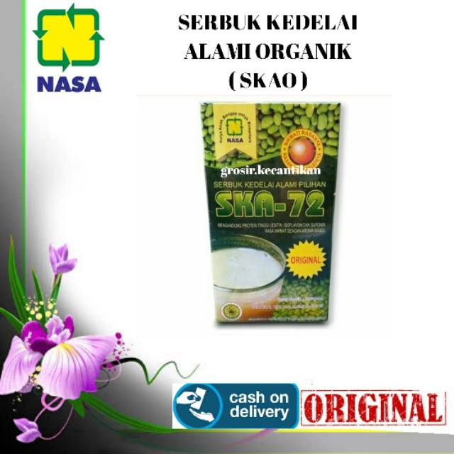 

COD / Serbuk Kedelai Alami (SKA-72) NASA / Susu Penggemuk / Susu Nasa