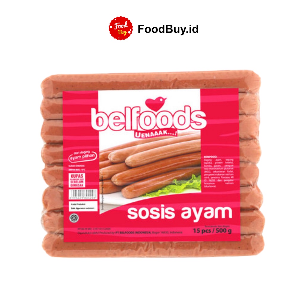 Jual Belfoods Uenak Sosis Ayam Gr Shopee Indonesia