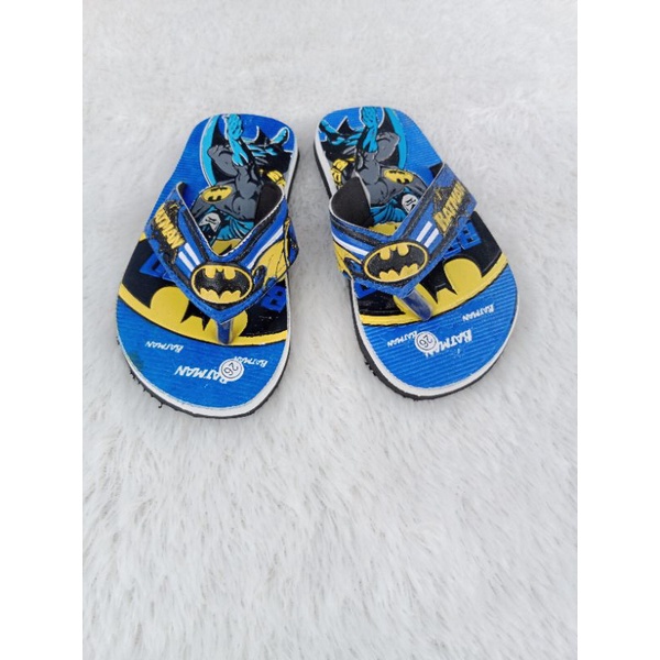 Sandal Jepit Anak laki laki Motif BTMN Terbaruuu