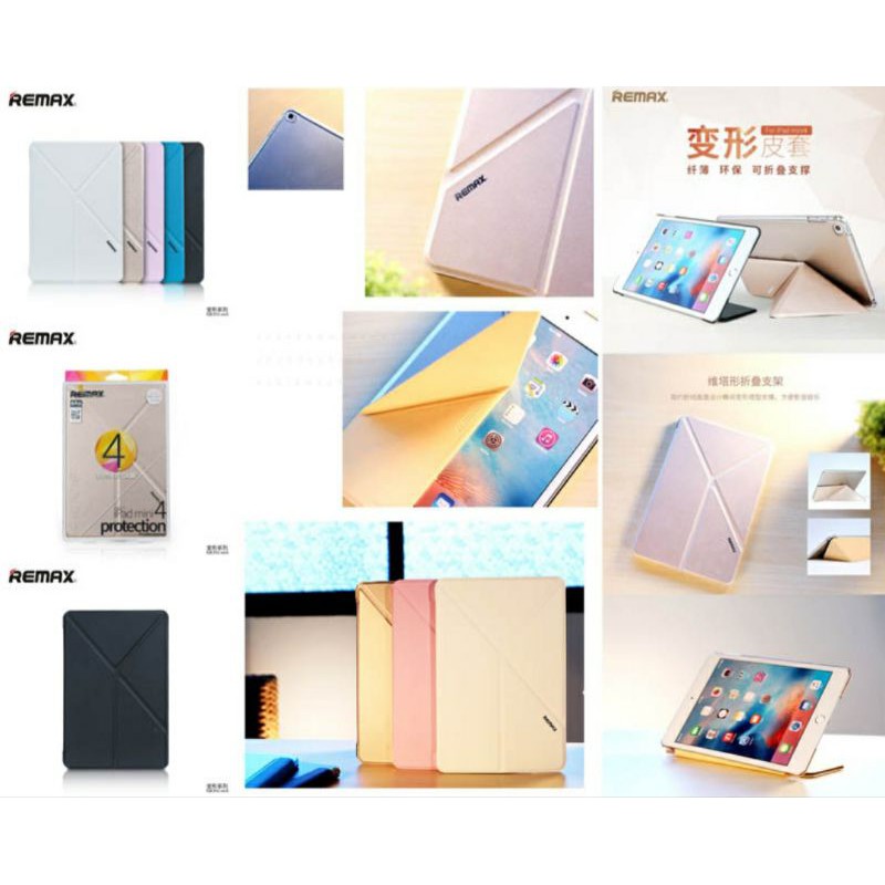 Remax Transformer Leather Case LC Ipad mini 4 Original White