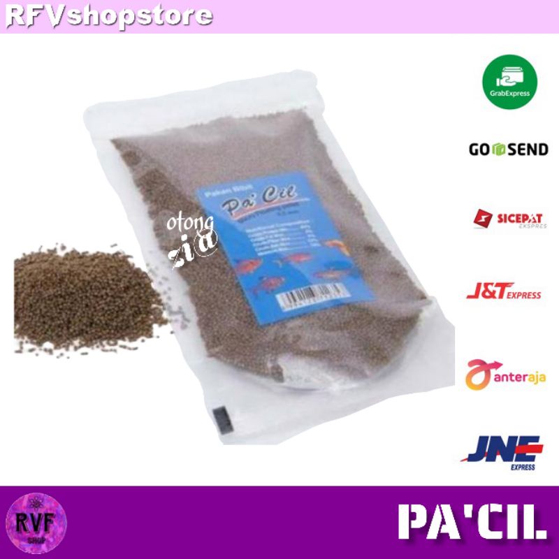 pacil pakan pelet makanan ikan kecil pelet micro 0,5mm 0,5 mm tetra guppy betta cupang red nose dll 