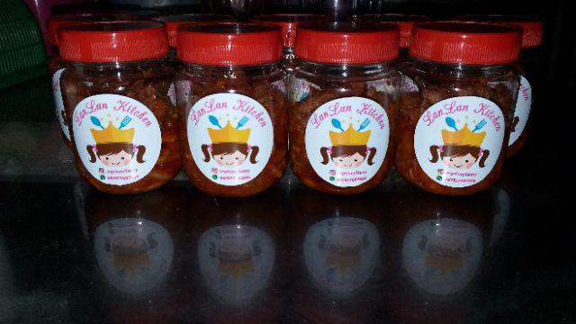 100pcs Botol / Toples Plastik Jar 200ml /sambal/permen/selai/bumbu/slime/pet Murah