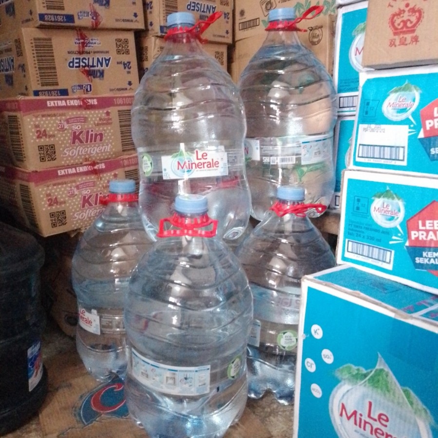 

LE MINERALE galon - 15 Liter