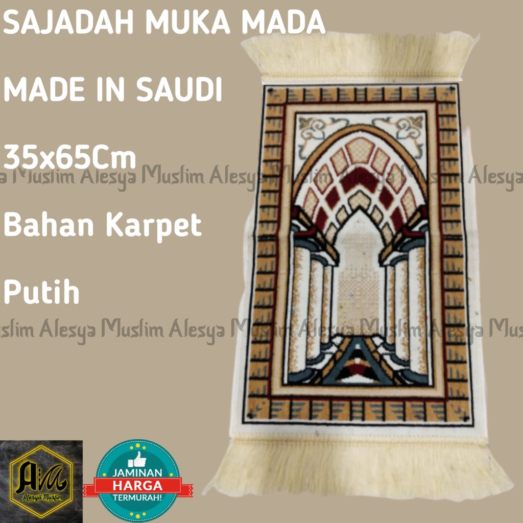 Sajadah Muka New/Best Seller/Harga Grosir/Bisa Bayar di Tempat