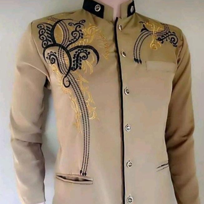 Baju Jasko Pria Dewasa Jas Koko Jasco Jaskoh Jazko Original Motif Terbaru  Bahan Kain Higtwies Tebal Adem Lembut Baju Koko Lengan Panjang nyaman di pakai-pemda ls htm taly