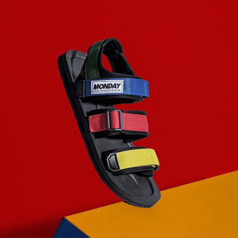 YAMI FULL COLOR | FORIND x Monday | Sendal Gunung Original Kulit Santai Kasual Pria Sandal Footwear