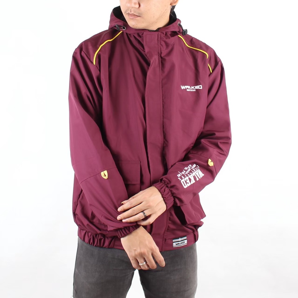 Jaket Outdoor Walked Jaket Parasut Walked Jaket Unisex Jaket Distro Petro List