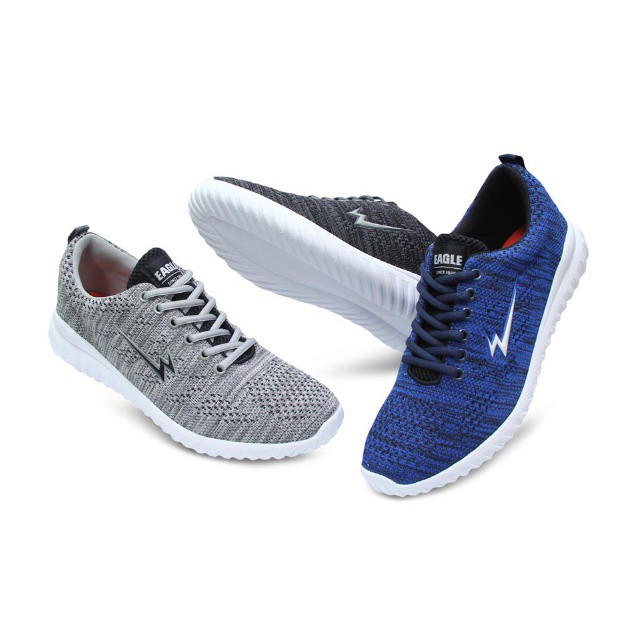 Sepatu Lifestyle Pria Wanita FLY WALK by EAGLE - Original Kualitas Oke