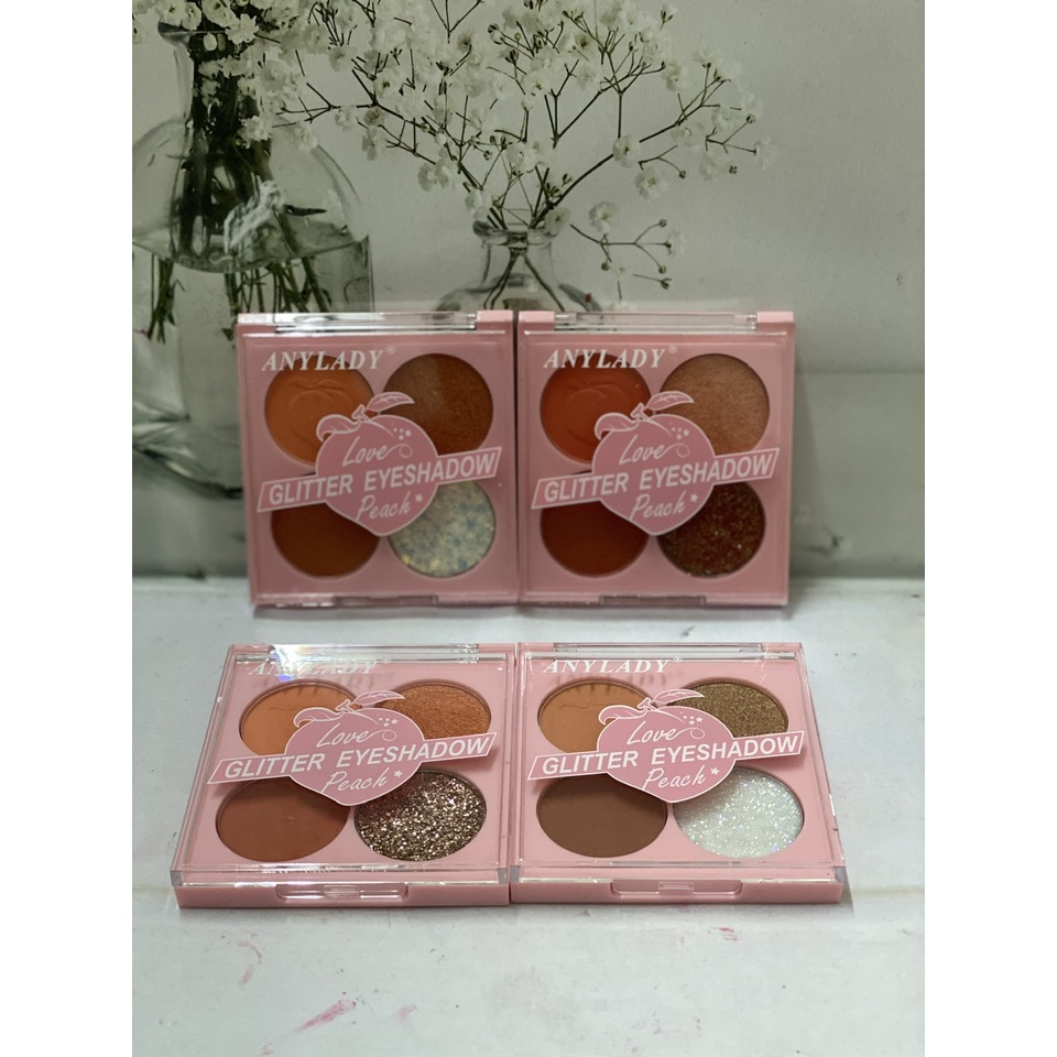 Eyeshadow Glitter Anylady Love Peach Item No:790