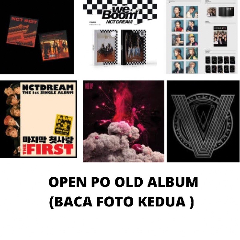 PELUNASAN OLLD ALBUM NCT WEBOOM, MFAL, WGU WE GO UP, KIHNO NEO ZONE, KIHNO FULLSET SEALED