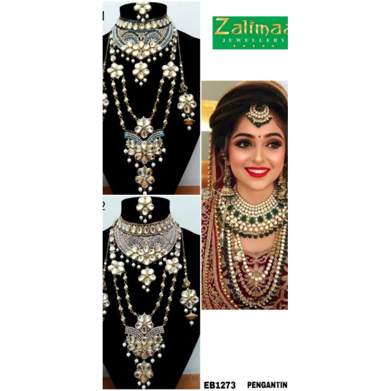 Set Perhiasan Pengantin INDIA
