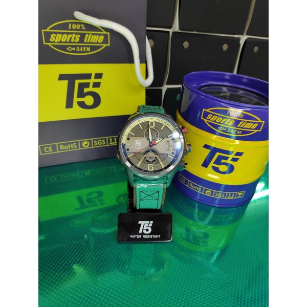 JAM TANGAN PRIA T5 H 3584G Original