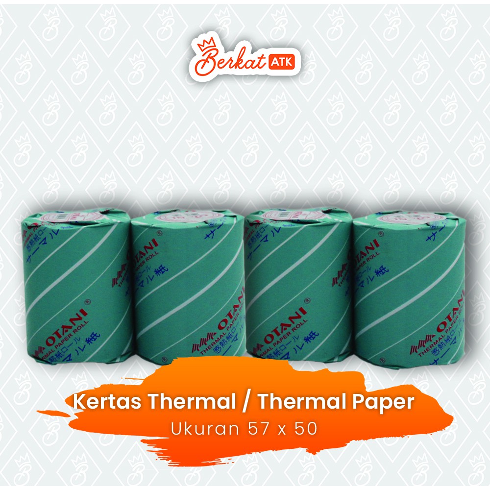 

Kertas Thermal / Thermal Paper Ukuran 57 x 50