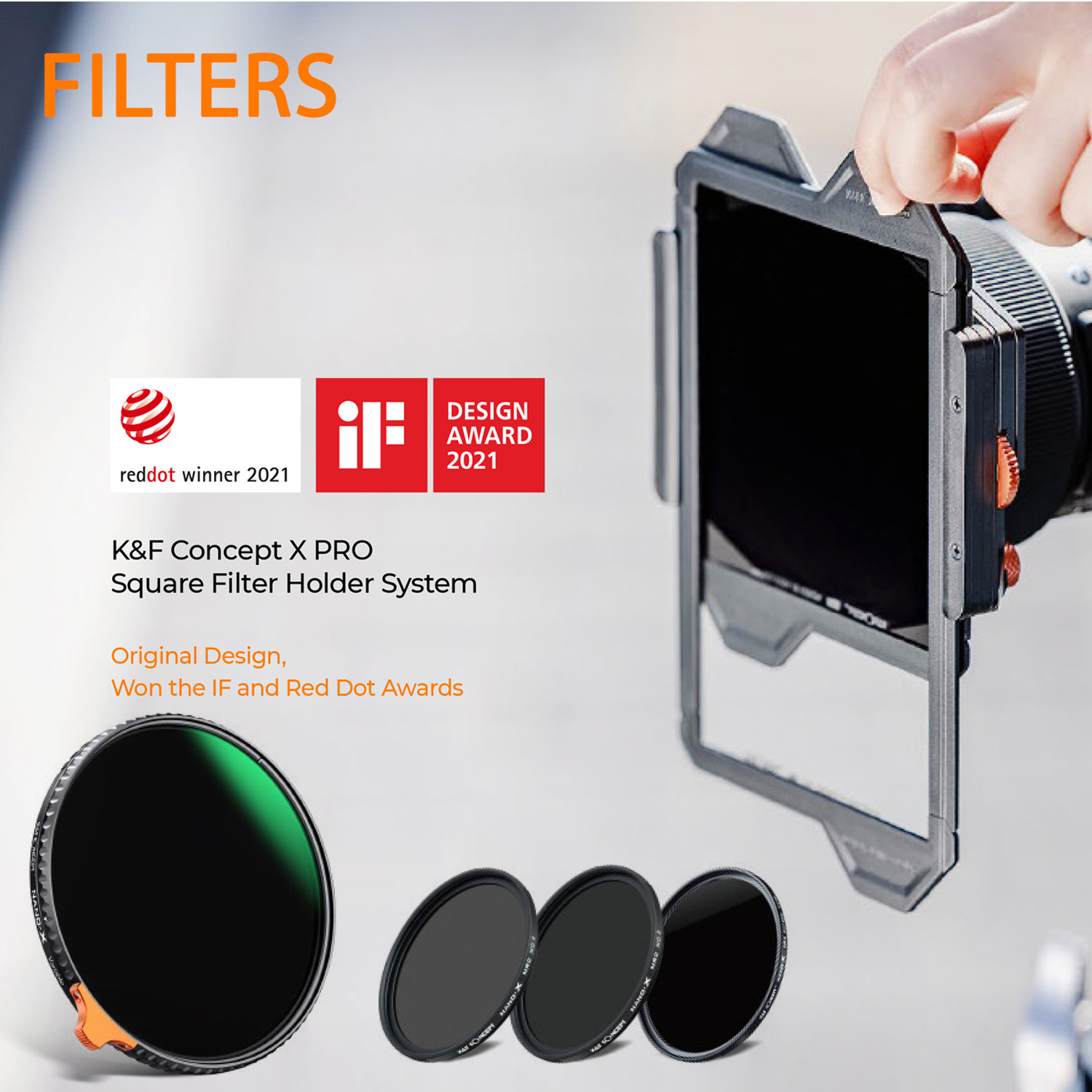 K&F Concept Kamera-Reinigungsstäbchen 24mm für Nikon Vollformat-Kamera Sensor-Reinigungsset