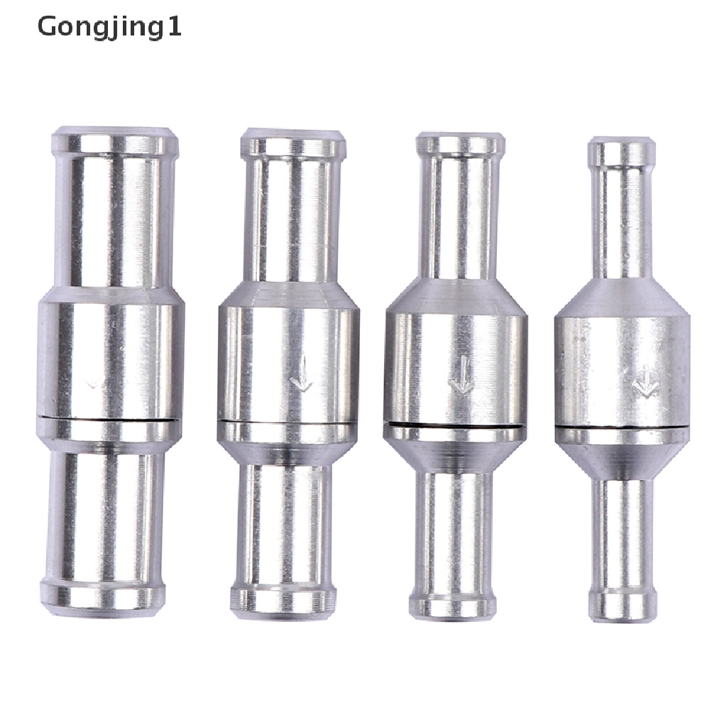 Gongjing1 Katup Cek Bahan Bakar One Way Bahan Alloy Untuk Pompa Air Oli Mobil