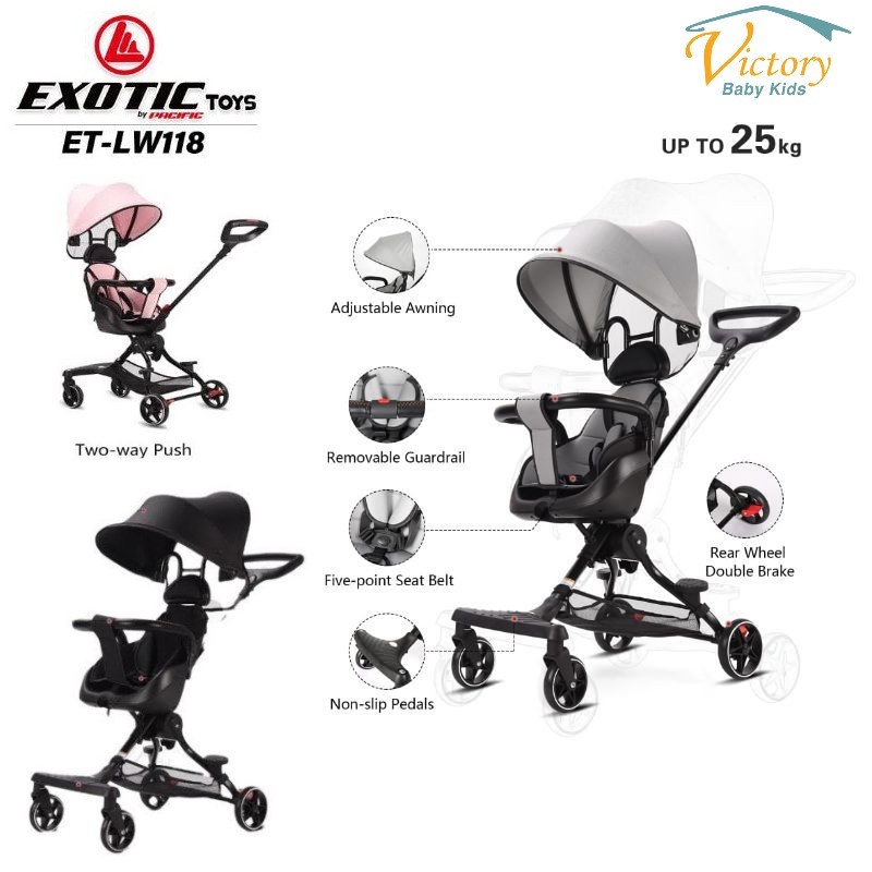 Exotic ET LW 118 Magic Stroller - Kereta Dorong Bayi