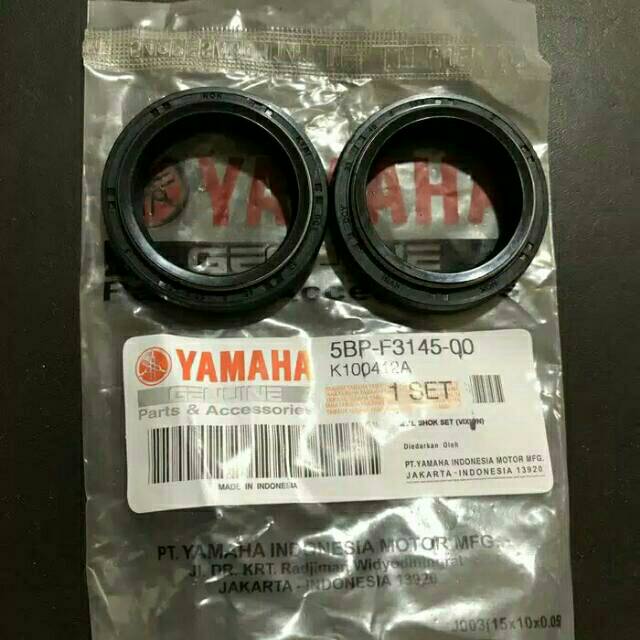 SEAL SHOCK DEPAN YAMAHA VIXION NEW BARU SCORPIO OLD LAMA R15 NVL NVA 5BP