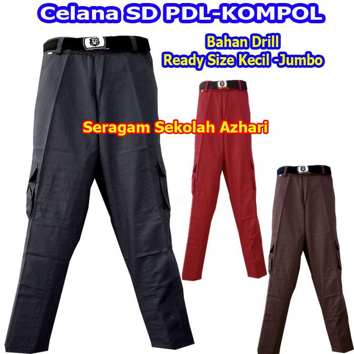 CELANA SD HITAM PDL PANJANG ANAK LAKI LAKI DAN PEREMPUAN-CELANA SEKOLAH SD HITAM PDL-CELANA SEKOLAH 