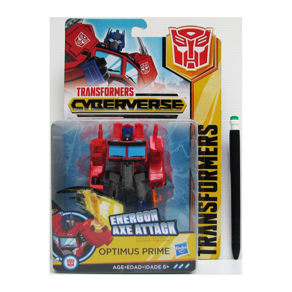 Hasbro Transformers CyberVerse Optimus Prime 8 Steps Warrior Class