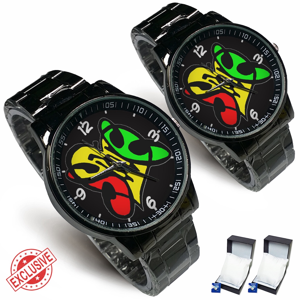 Jam Tangan Rantai Couple SLANK Motif 7