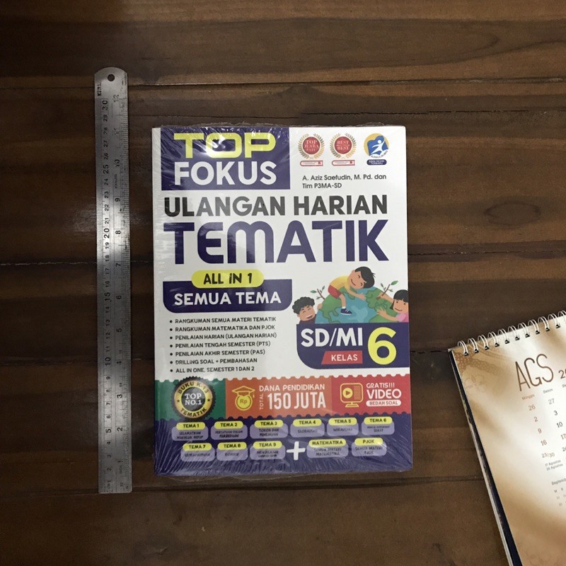 BEST SELLER TOP FOKUS ULANGAN HARIAN TEMATIK ALL IN 1 SEMUA TEMA SD/MI KELAS 6 STOK TERBATAS