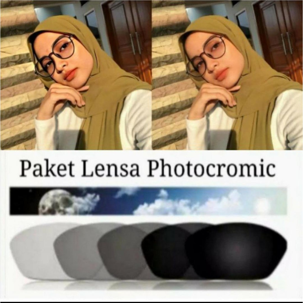 Frame Korea TR90  2190  paket lensa photocromic Murah