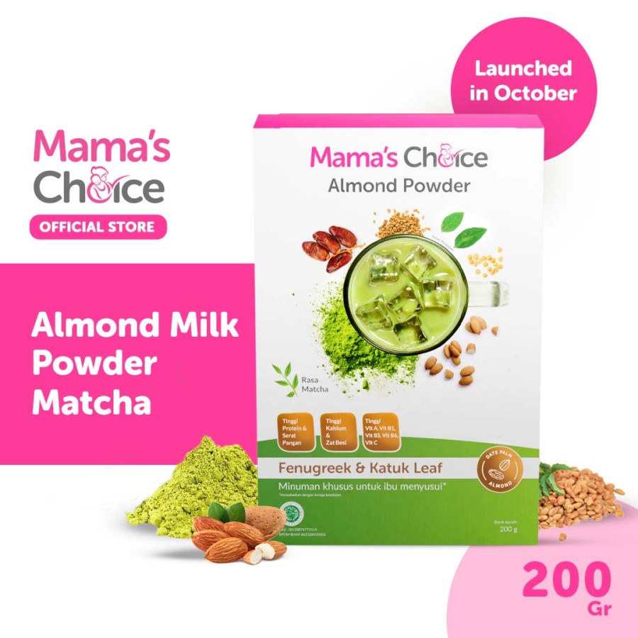 Mama's Choice Almond Powder | ASI Booster Pelancar ASI Ibu Menyusui