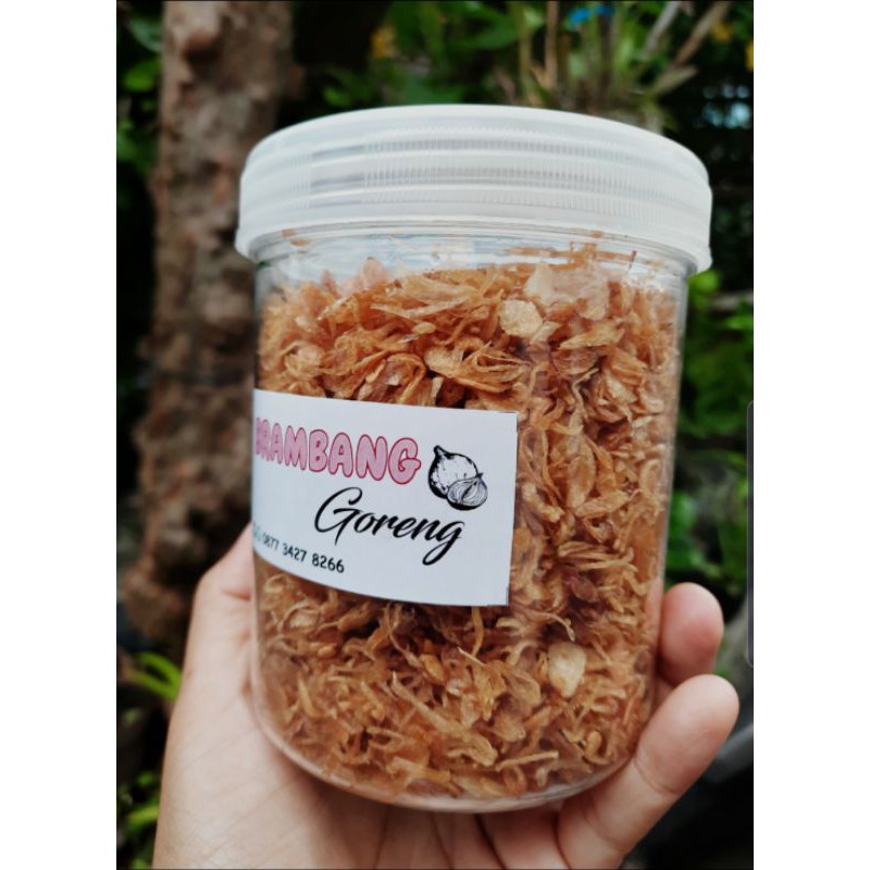 

Brambang Goreng Original Renyah tanpa Tepung 100% ASLI