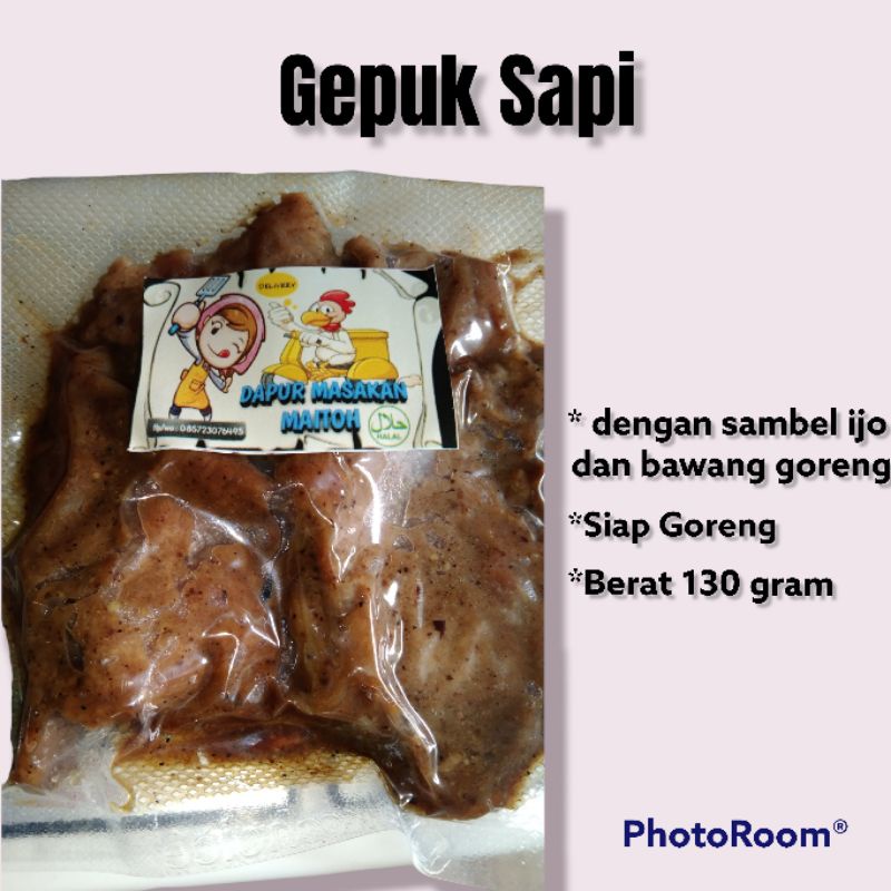 

Empal Gepuk Frozen Dapur Maitoh