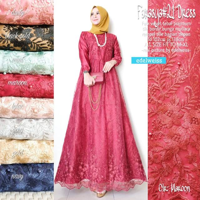 FARASYA 21 DRESS BY EDELWEISS