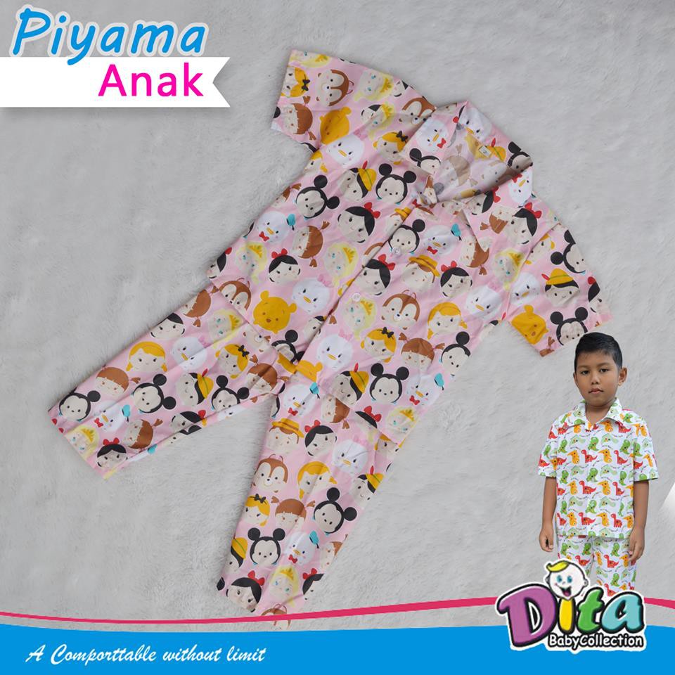 PIYAMA KATUN ANAK , Baju Tidur anak, Stelan Anak PAJAMAS ANAK LAKI LAKI / COWO piyama Bahan Katun Stelan Baju santai Baju lengan Pendek Tangan Panjang