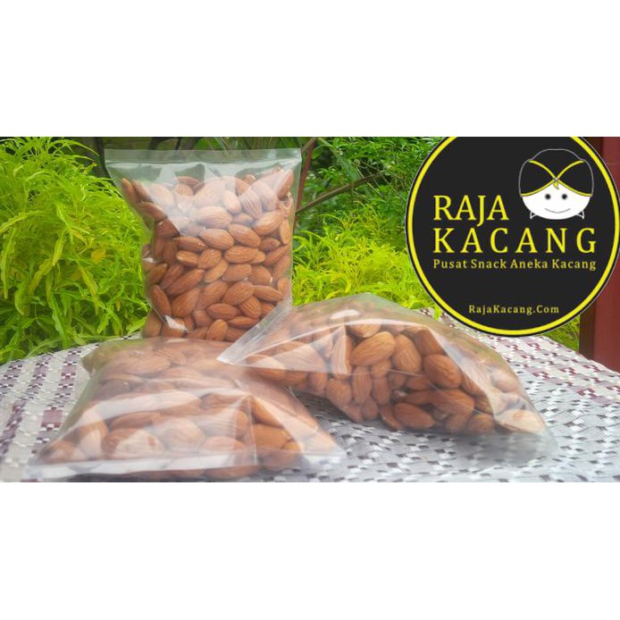

GROSIR !! KACANG ALMOND RAW MENTAH 500 GRAM
