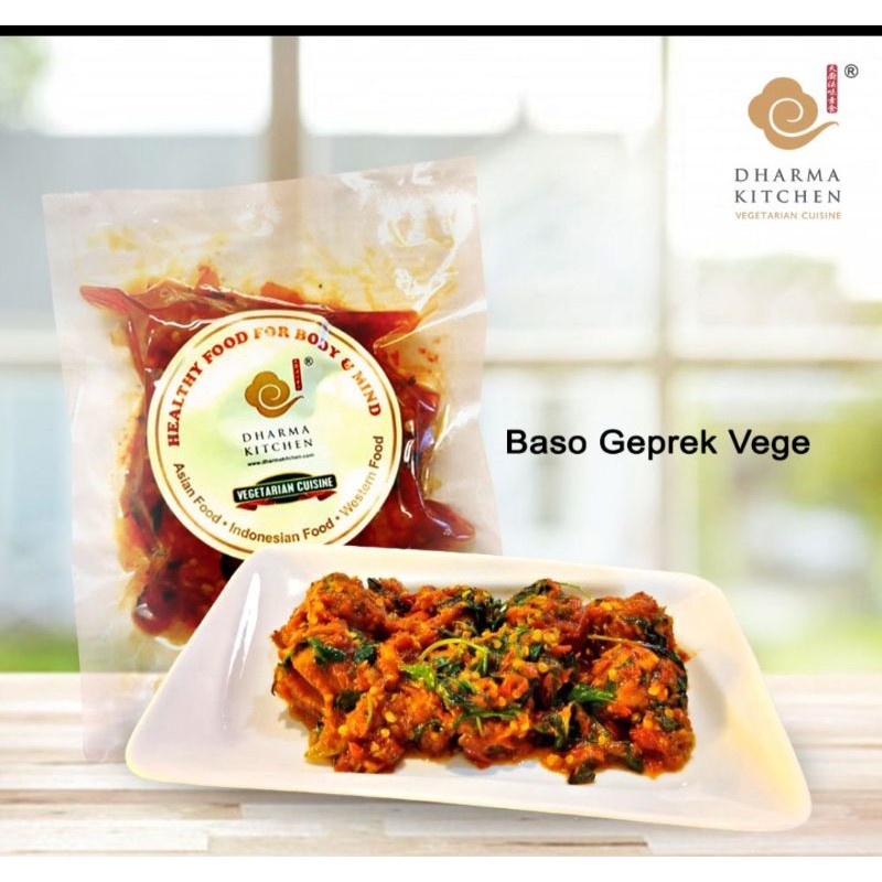 

Dharma Kitchen - Baso Geprek Vegetarian - Frozen Healty Food