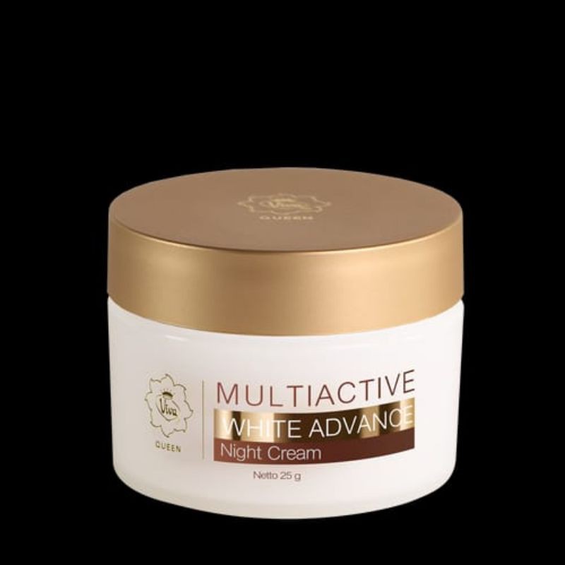 Multiactive Whitening Advance Night Cream White Viva Queen Krim Malam