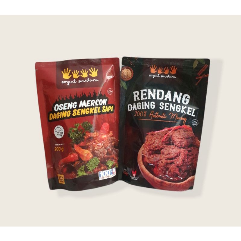

DUO COMBO 1 PC OSENG MERCON SENGKEL & 1 PC RENDANG SENGKEL