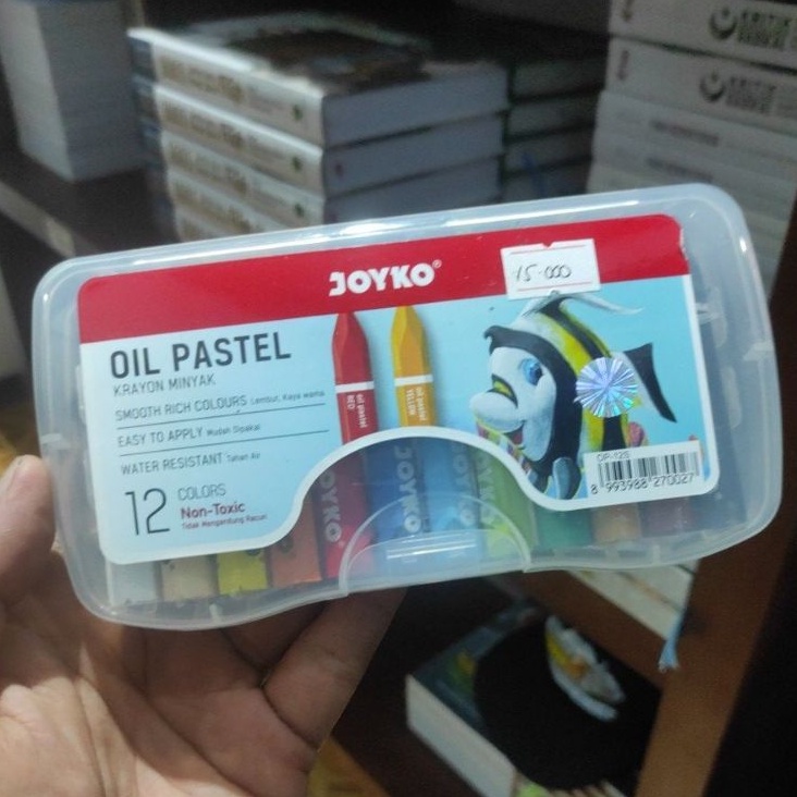 

Asli KRAYON MINYAK JOYKO 12 WARNA