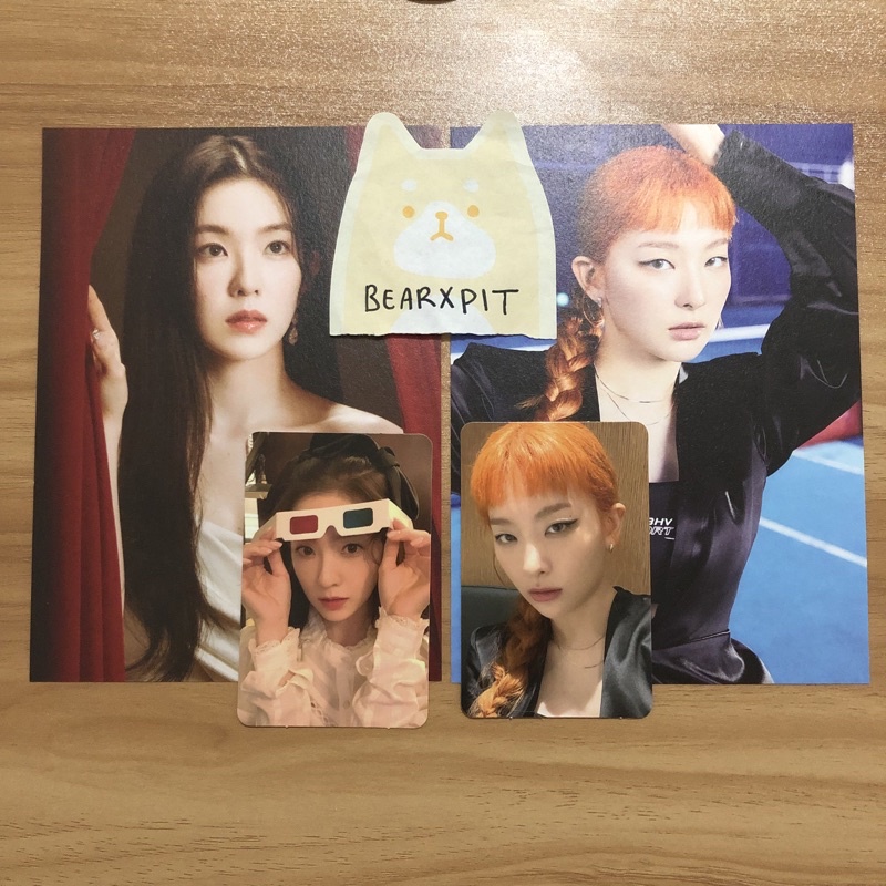Red Velvet inteRView 7 Irene Seulgi AR Ticket Photocard Postcard