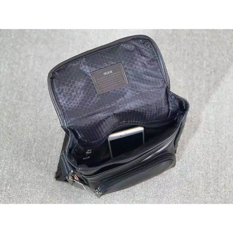 Tas selempang TUMI Alpha Bravo Barstow Full Leather Mirror Quality