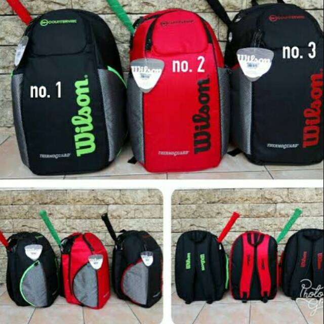 Tas Badminton Wilson Ransel Countervail