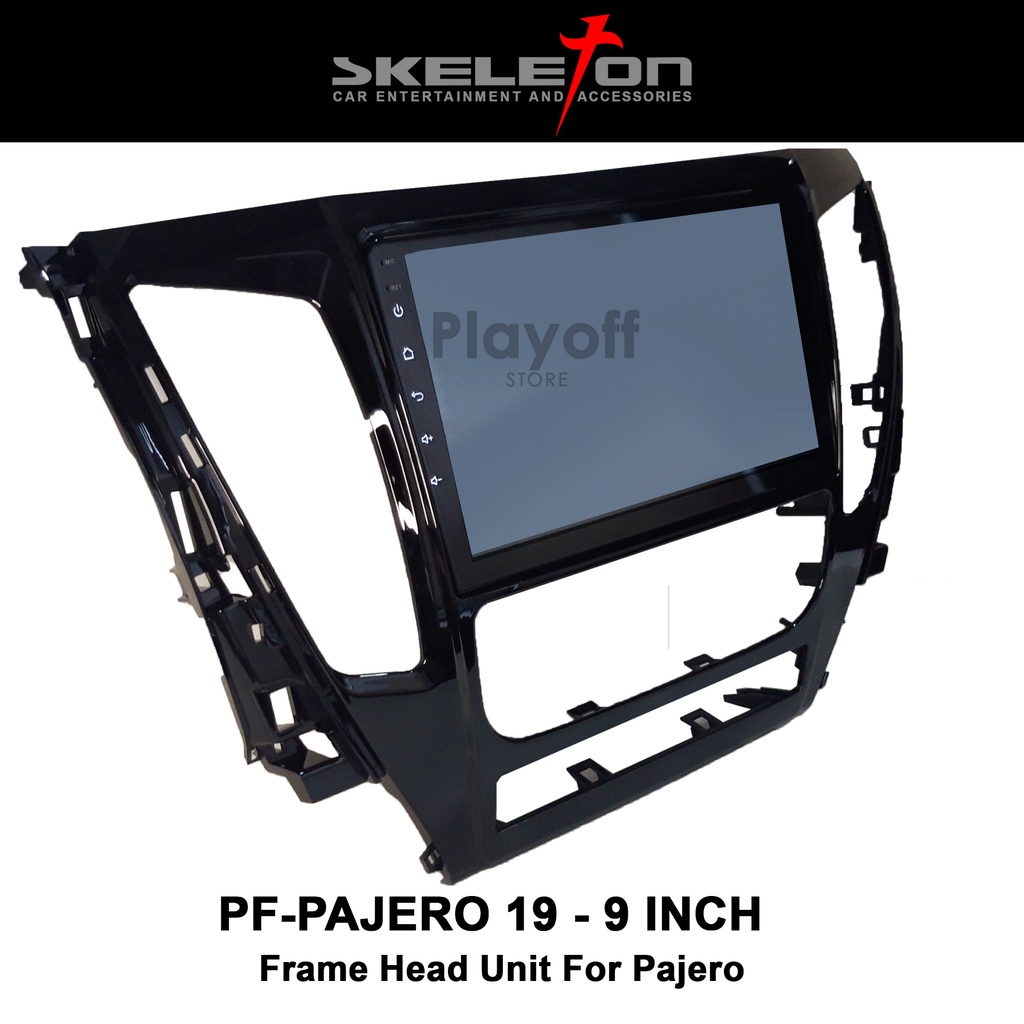 Frame Head Unit 9 inch 10 Inch Mobil Pajero Frame Android Skeleton