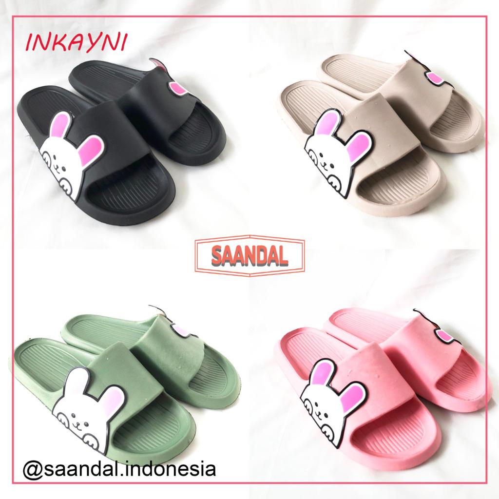 Sandal Selop Jelly Wanita Anak Perempuan Rabbit Rabit Inkayni (BISA SATUAN COD)