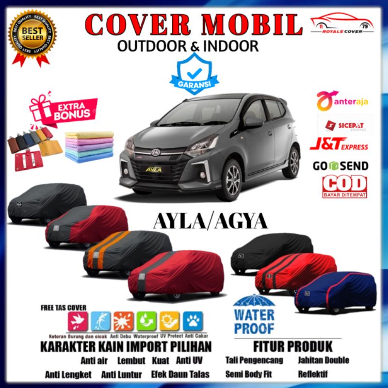 Body Cover Mobil Sigra Sarung Mobil Daihatsu Sigra Tutup Penutup Mantel Selimut Jas Pelindung Mobil