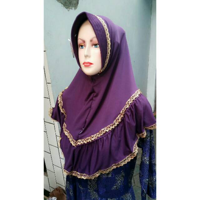 Jilbab 2 layer